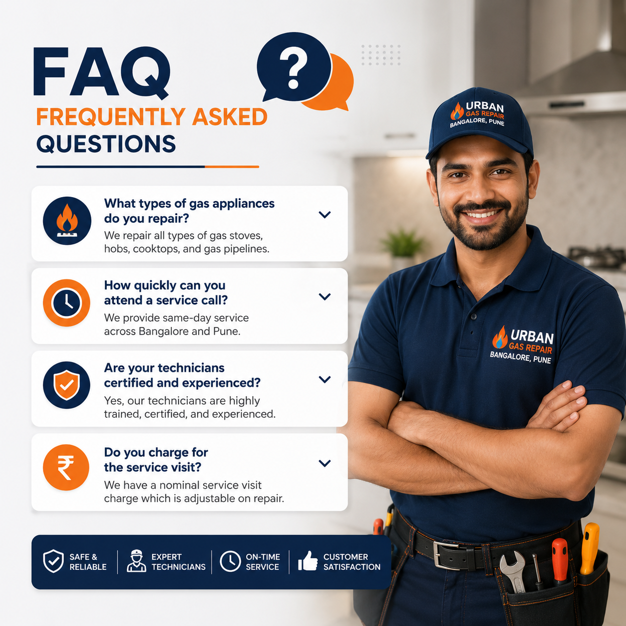 Kitchen appliance service